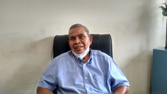 Ketua Umum KONI Riau, Iskandar Hoesin. 